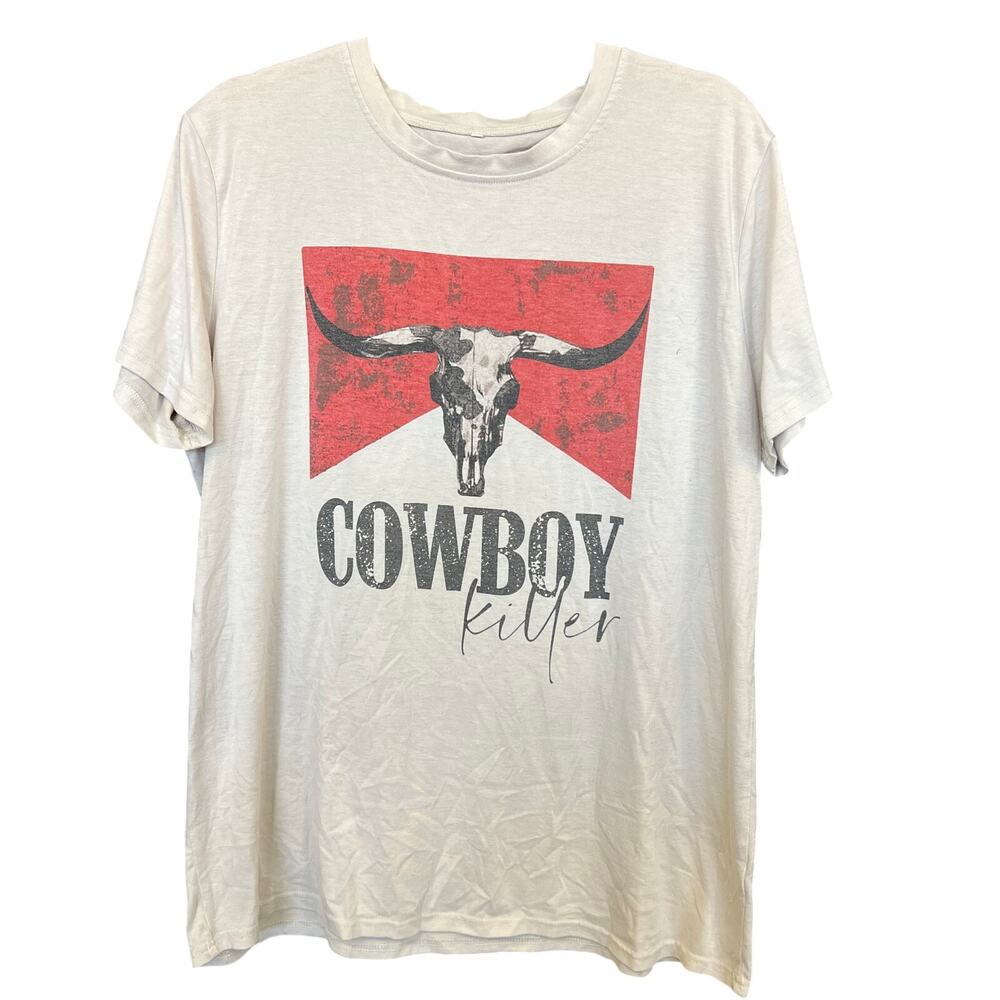 Cowboy Killer Western Graphic Tee Size XL